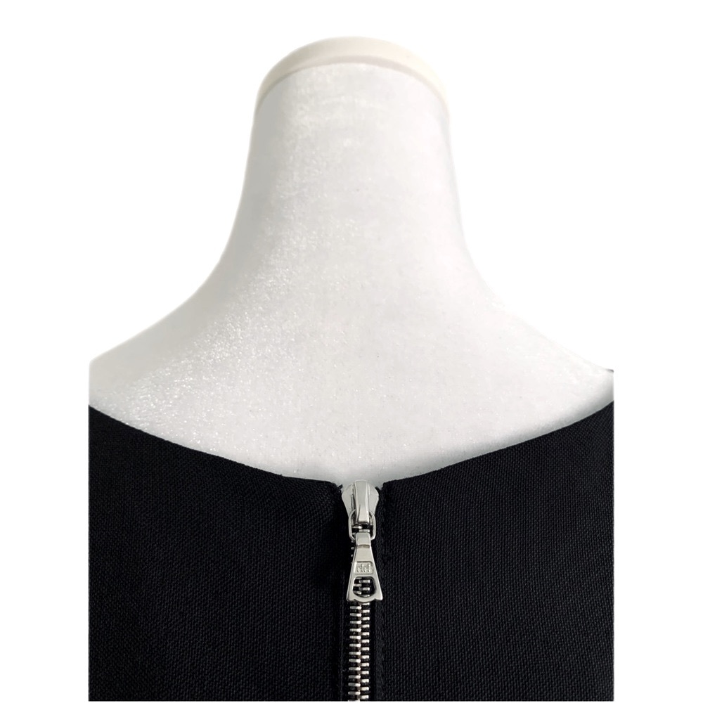 Jenni Kayne | NWOT💎RARE FIND💎Paperbag Pleat Waist Mini Dress + Pockets Black 2 - Picture 9 of 15